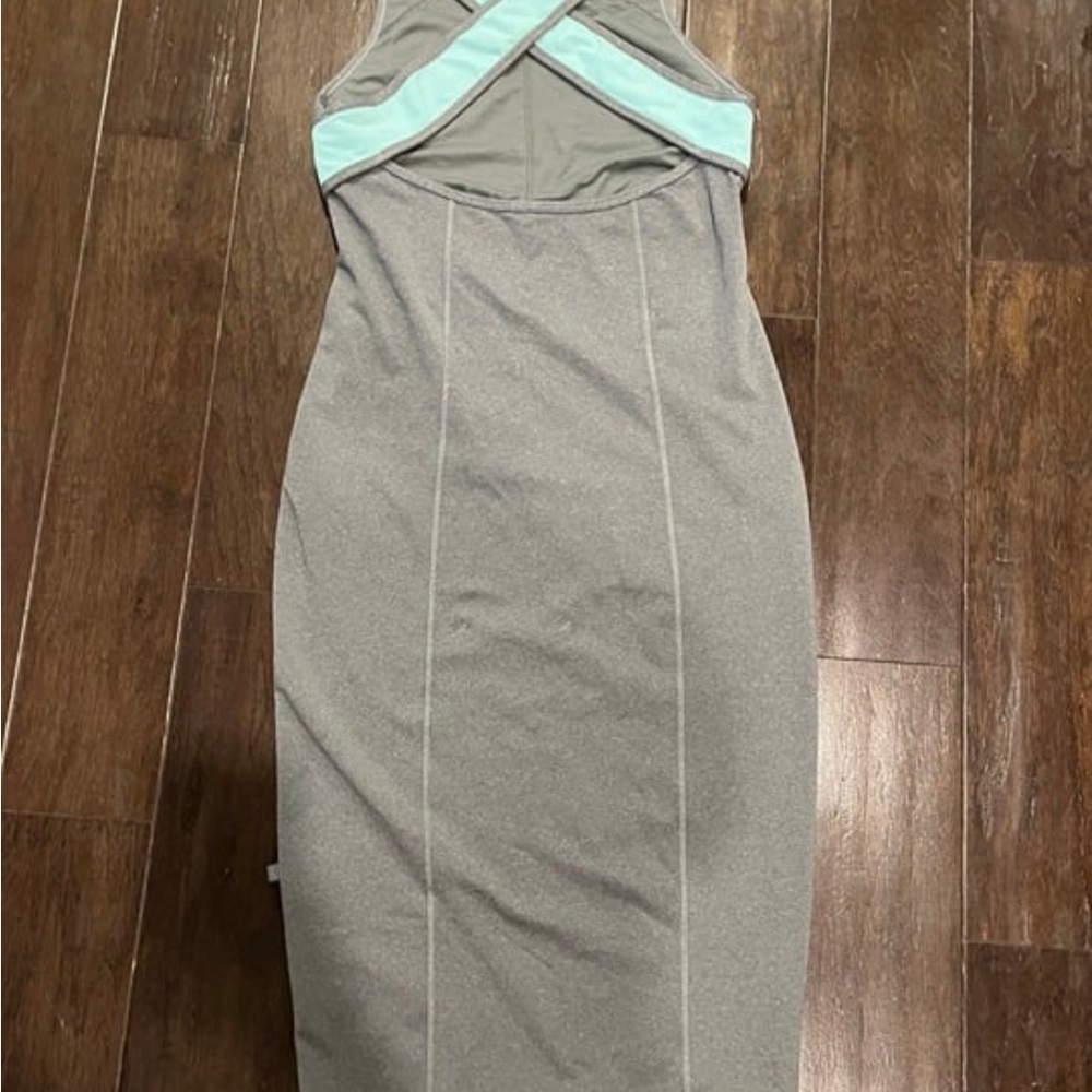 Lululemon picinic play grey and blue dress size small - Picture 2 of 11